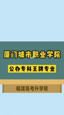 厦门城市职业学院国际教育（厦门城市职业学院咨询电话）-图3