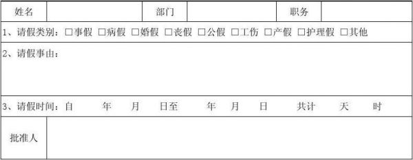 工伤请假条范文（工伤请假条怎么写内容）-图2