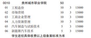 贵州城市职业学院的学费（贵州城市职业技术学院学费多少）-图3