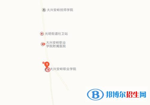 大兴安岭职业学院周边（大兴安岭职业学院周边地图）-图2