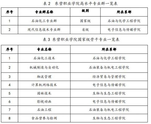 东营职业学院哪些专业（东营职业学院专业排名）-图1