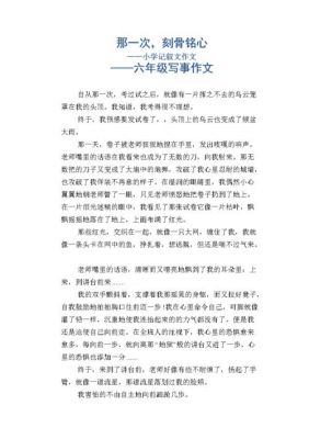 小学记叙文范文（小学记叙文范文800字）-图3