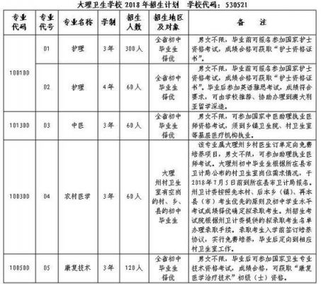 大理卫生职业学校电话（大理卫生职业学校招生简章）-图1