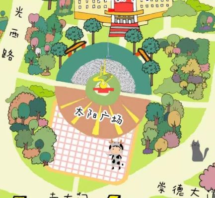 滨州职业学院校内地图（滨州职业学院全景图）