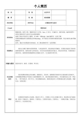 大学毕业个人简历范文（大学毕业简历个人概述）-图3