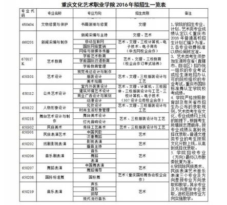 重庆艺术文化职业学院招生（重庆文化艺术职业学院招生章程）-图2