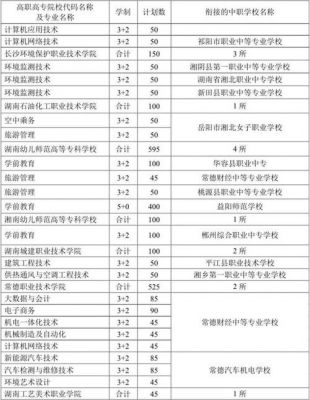 关于湖南五年制学校的信息