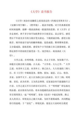 大学读书报告范文（读书报告3000字大学篇）-图3