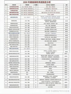 湖南专科学校单招（湖南专科院校单招）-图3