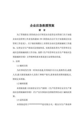 公司应急预案范文（公司应急预案包括哪些内容）-图3