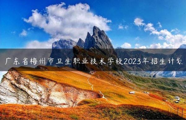 梅州卫生职业技术学校（梅州卫生职业技术学校2023年招生）-图2