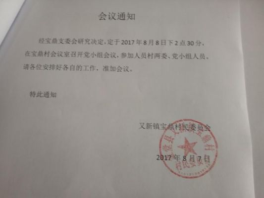 党员会议通知范文（党员大会会议通知单范文）-图3