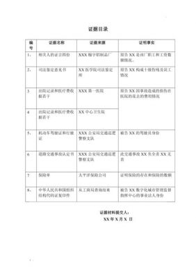 证据目录范文（证据目录及证据）-图3