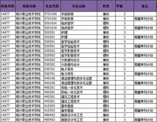 喀什职业学院有哪些专业（喀什职业学校有哪些专业）-图2