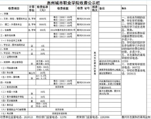 惠州城市职业学院学费专业（惠州城市职业技术学专业学费）-图3