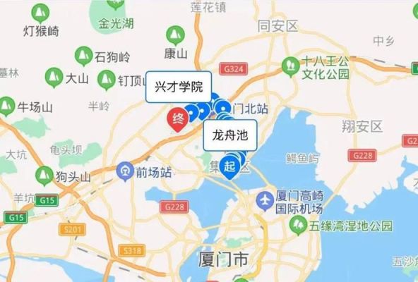 厦门兴才职业学院周围（厦门兴才职业技术学院地理位置）-图1