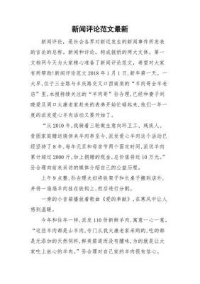 新闻时评范文800字（新闻时评范文800字怎么写）-图3