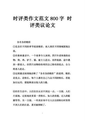 新闻时评范文800字（新闻时评范文800字怎么写）-图2