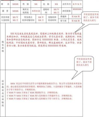 发展党员预审表范文（发展党员预审情况登记表）-图3