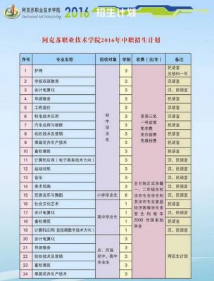 阿克苏技工学校专业（阿克苏工业技师学院2020年职工院校招生计划）-图1