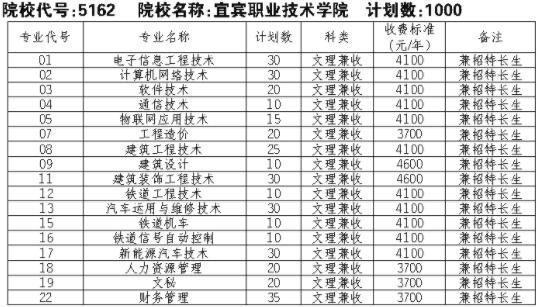 四川宜宾职业学院有哪些（宜宾职业技术学院川内排名）-图3