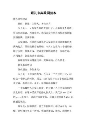 婚礼嘉宾代表致辞范文（婚礼嘉宾发言一般说什么）-图2