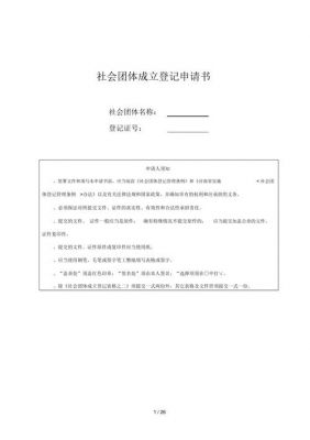 社会团体申请书范文（社会团体申请书范文大全）-图2