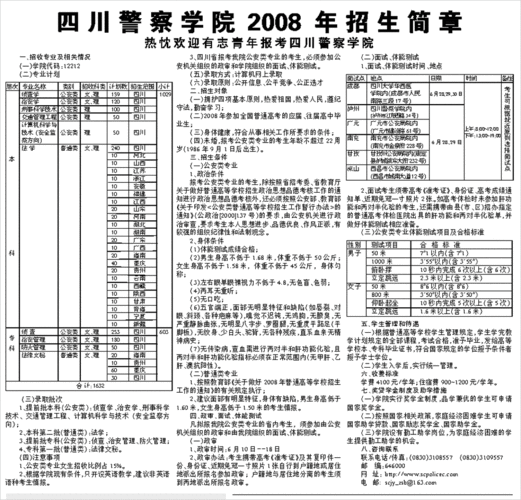 成都警察学校招生（成都警察学校招生条件）