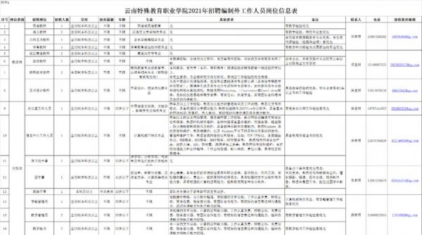 云南职业学院招聘2020（云南职业学院招聘2023）-图2