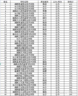 湖南五年制大专学校排名的简单介绍-图2