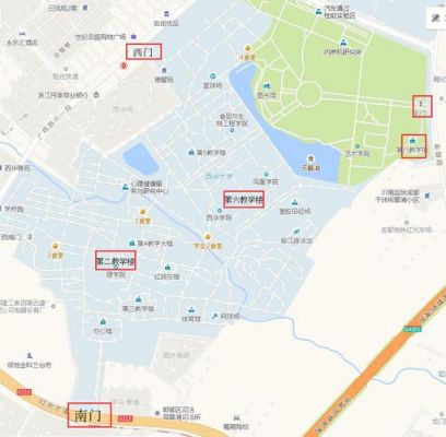 西华大学校园图片（西华大学校园地图高清）-图2