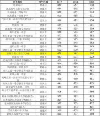 恩施高考学校成绩排名（恩施高中高考成绩排名一览表）-图3