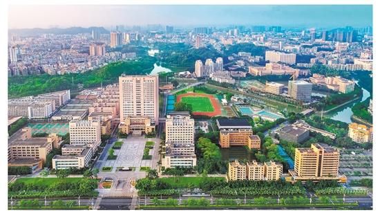 五邑大学校区图（五邑大学校区图片大全）-图2