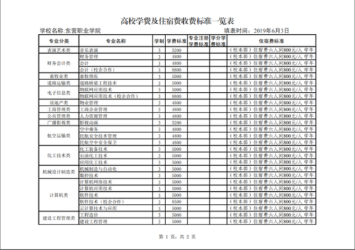 东营职业学院收入（东营职业学院收入多少）