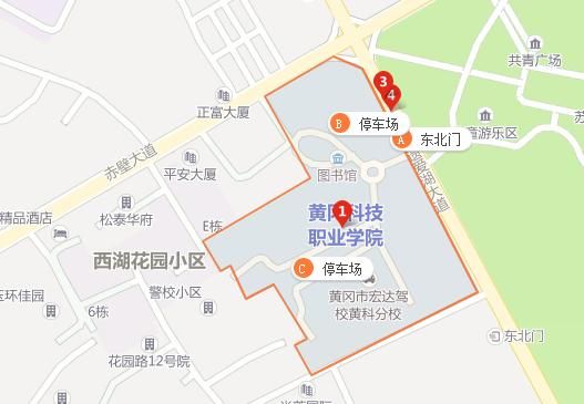 黄冈科技职业学院考场（黄冈科技职业学院考场平面图）-图3