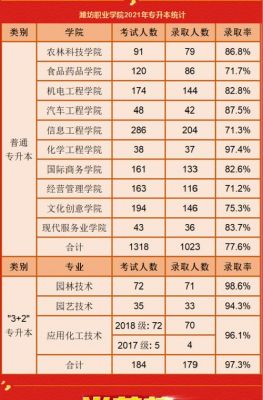 潍坊职业学院分数线17年（潍坊职业学院2021录取）