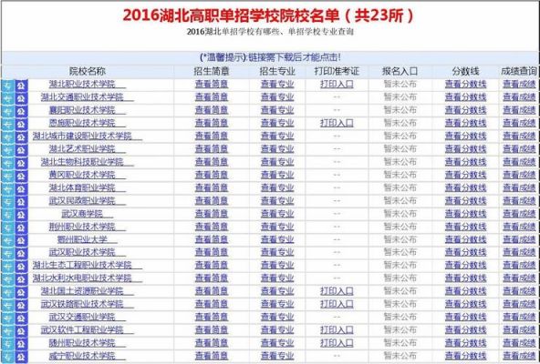 武汉有哪些学校单招（湖北武汉单招学校公办）