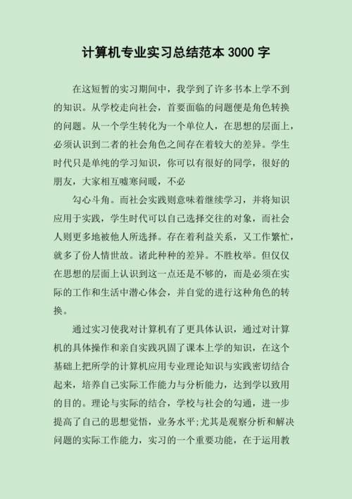 实习总结范文3000字（个人实习总结范文）-图2