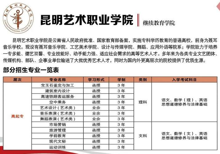 昆明艺术职业学院怎么录取（昆明艺术职业学院2021）