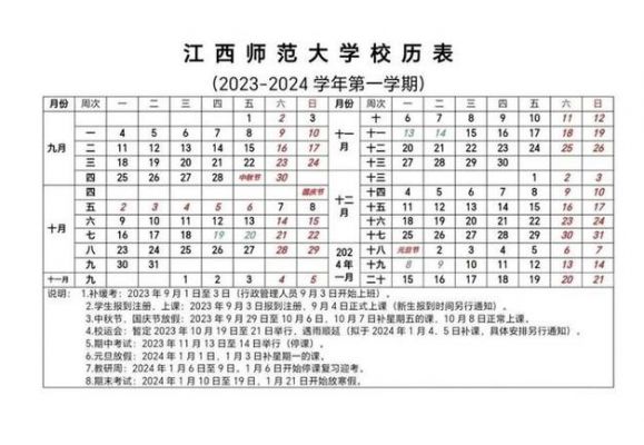 江西财经职业学院校历（江西财经职业学院校历2023寒假）-图3