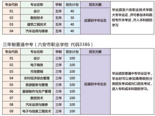 六安职业技术职业学院专业（六安职业技术学院有专升本吗）-图3