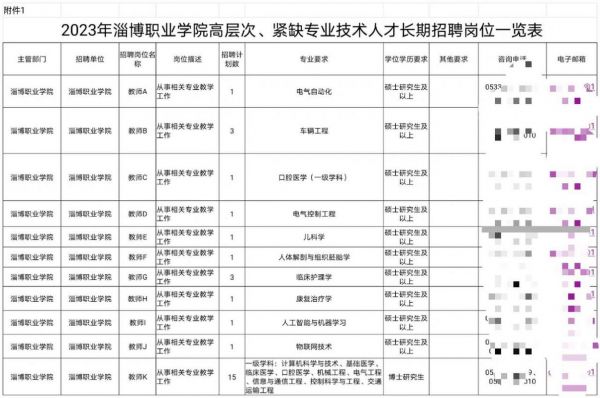 淄博职业学院面试公示（淄博职业学院招聘公示）-图2