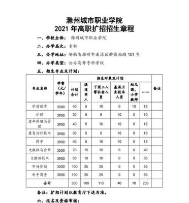 滁州城市职业学院乡村教师（滁洲城市职业学院定向乡村教师录取公示）-图3