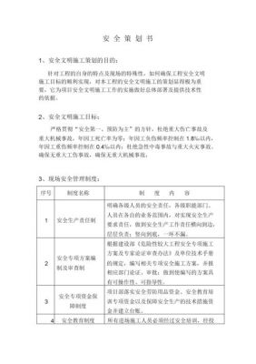 安全方案怎么写范文（安全方案有哪些内容）-图2