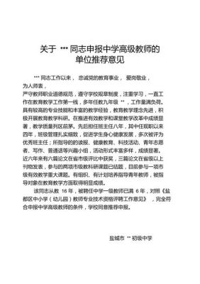 学校推荐意见范文（职称评审学校推荐意见范文）-图2