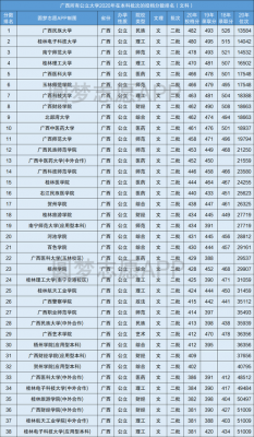 广西南宁二本学校（广西南宁二本大学排名）