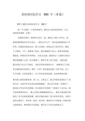 记忆的范文（关于记忆的作文600字记叙文）-图3