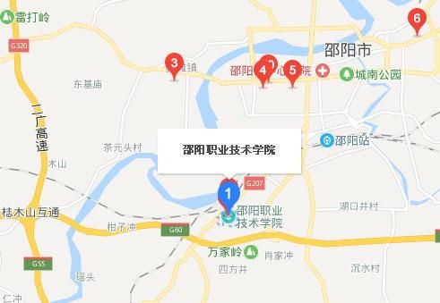 邵阳华中职业学院路线（邵阳市华中中等职业技术学校官网）-图1