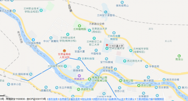 兰州交通大学校园地图（兰州交通大学校园全景图）-图2