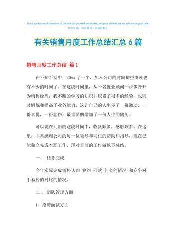 销售月总结报告范文（销售月总结怎么写范文大全）-图3